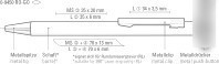 Ручка шариковая UMA Straight Ro Go 0-9450 RO-GO 58-0001 (синий)