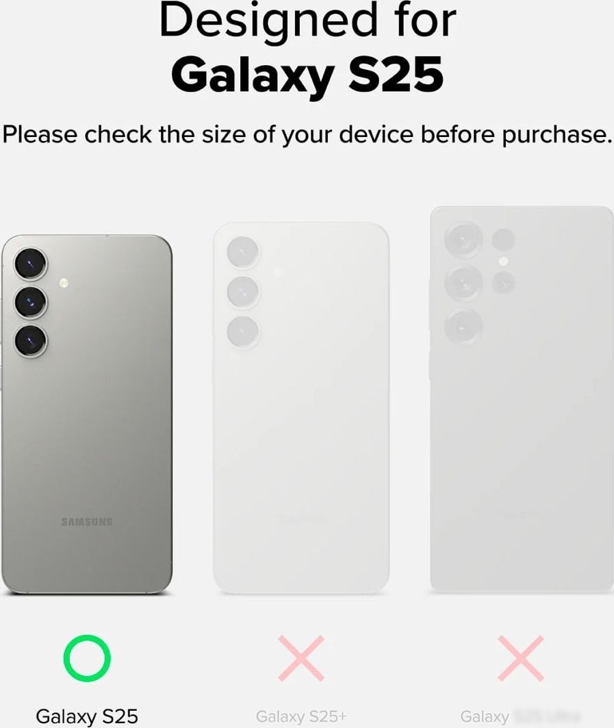 Чехол для телефона Ringke Fusion Magnetic для Galaxy S25 Clear