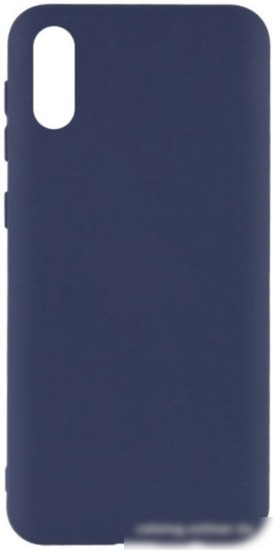 Чехол для телефона Case Cheap Liquid для Galaxy A02/M02 (синий)