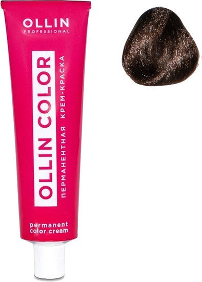 Крем-краска Ollin Professional Color перманентная 5/7 светлый шатен коричневый 100 мл