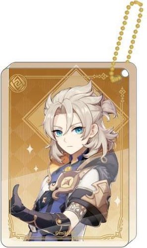 Брелок miHoYo Characters Acrylic Block Strap. Albedo GEN5