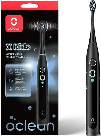Электрическая зубная щетка Oclean X Kids (черный)