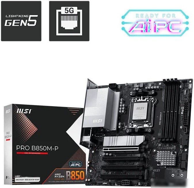 Материнская плата MSI Pro B850M-P