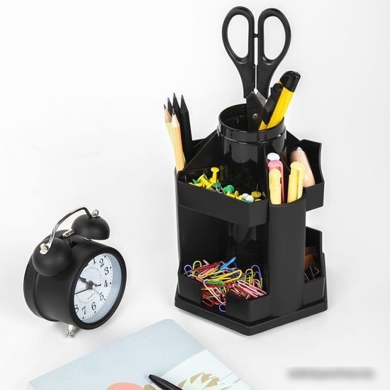 Органайзер настольный BRAUBERG Maxi Desk 238093 (черный)