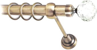 Lm Decor Кристалл (антик, гладкая, 3.2м 25мм, 1 ряд)