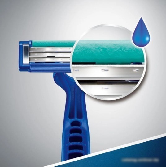 Бритвенный станок Gillette Blue Simple3 (8 шт) 7702018429660