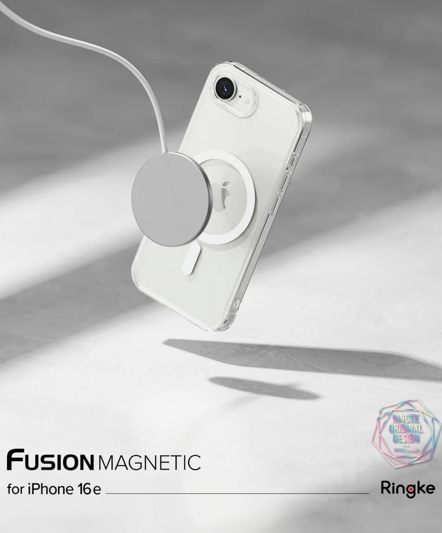 Чехол для телефона Ringke Fusion Magnetic для iPhone 16e Clear