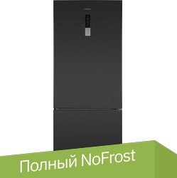 Холодильник MAUNFELD MFF1857NFSB
