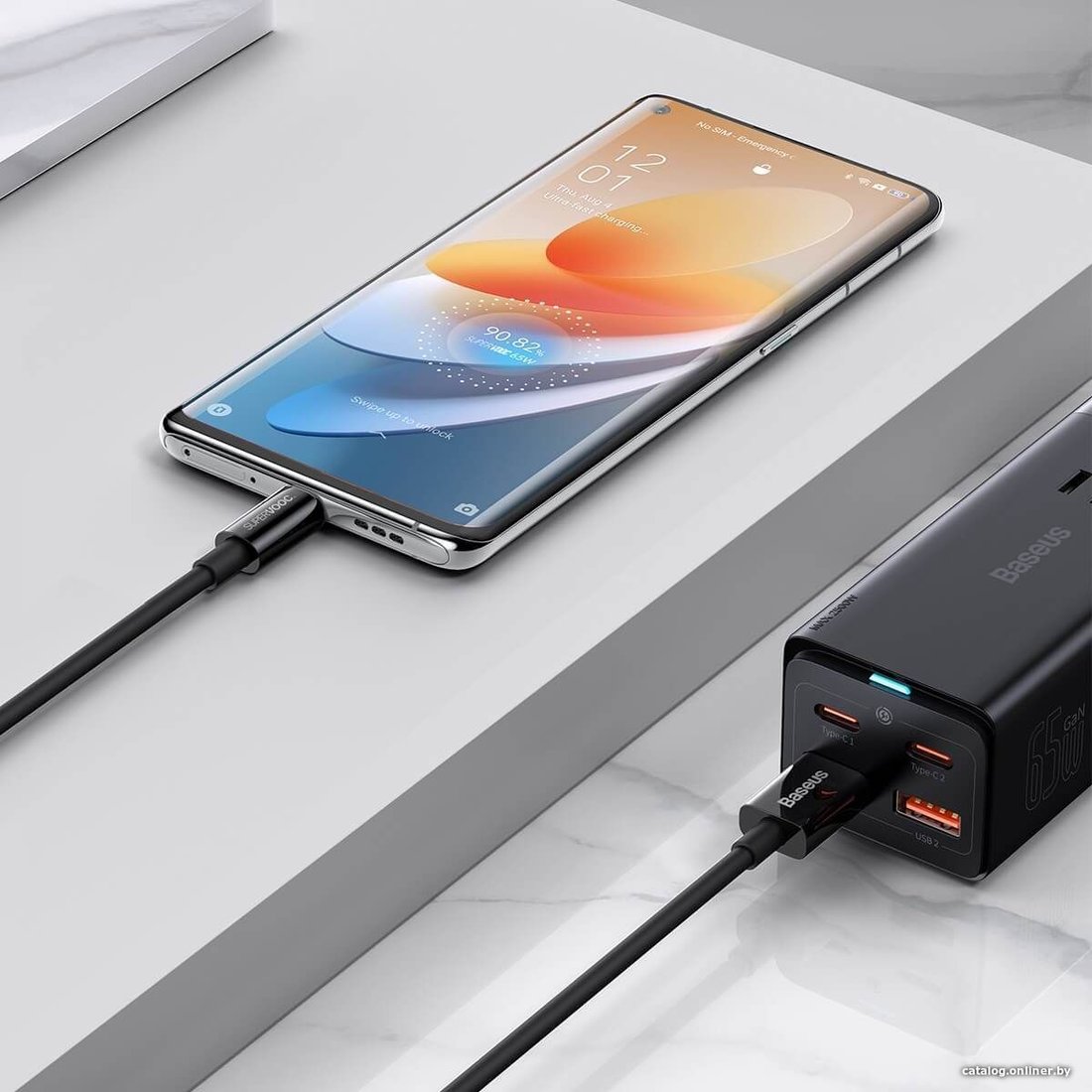 Кабель Baseus Superior Series Fast Charging Data USB Type-A - USB Type-C (1 м, черный)