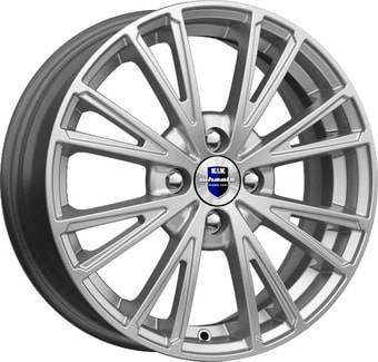 Литые диски K&K Меандр 16x6" 4x100мм DIA 67.1мм ET 45мм Сильвер