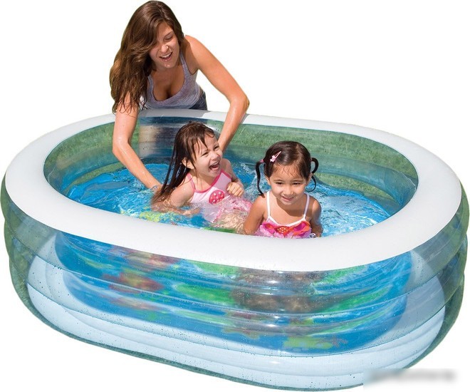 Надувной бассейн Intex Oval Whale Fun 163x107x46 (57482) Надувной бассейн Intex Oval Whale Fun 163x107x46 (57482)