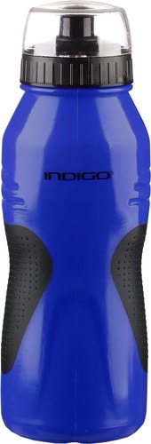 Бутылка для воды Indigo Comfort IN037 (синий/черный)