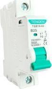Выключатель нагрузки Tengen TGB1N-63, 1P, 25A, 6kA, 1M TGB1N-63-1-25B