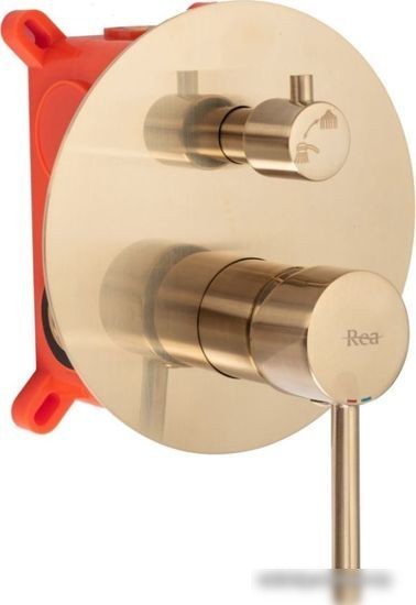 Душевая система Rea Lungo Matt Gold REA-P6609