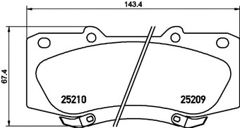 Textar 2520901