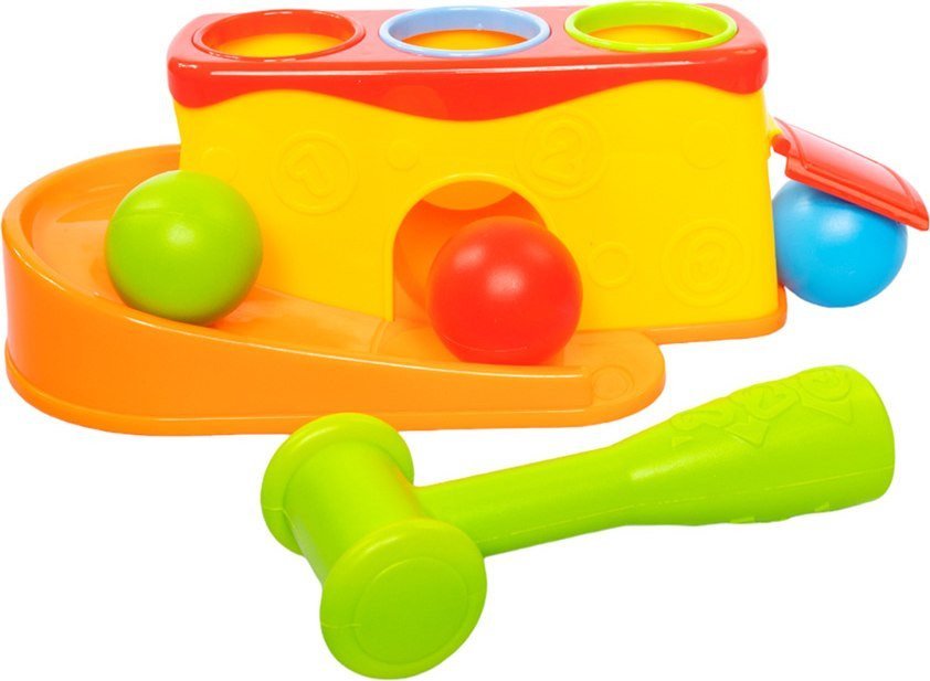 Развивающая игра Baby Toys Стучалка-горка 2 в 1 70007