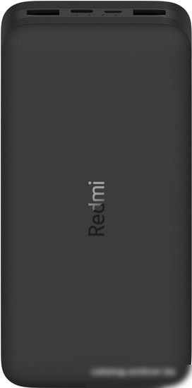 Портативное зарядное устройство Xiaomi Redmi Power Bank 20000mAh (черный)