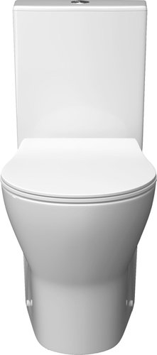 Унитаз напольный Керамин Сканди Slim МЛ 2-режим (белый)