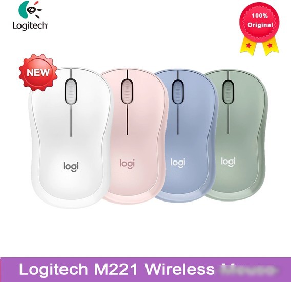 Мышь Logitech M221 (зеленый)