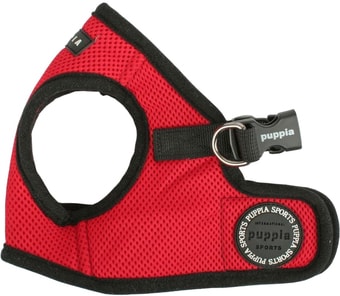 Шлейка-жилетка Puppia Soft Vest PAHA-AH305-RD-3L (красный)