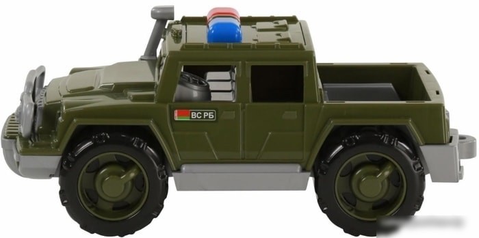 Игрушечный транспорт Полесье Пикап военный патрульный Защитник BY 63625