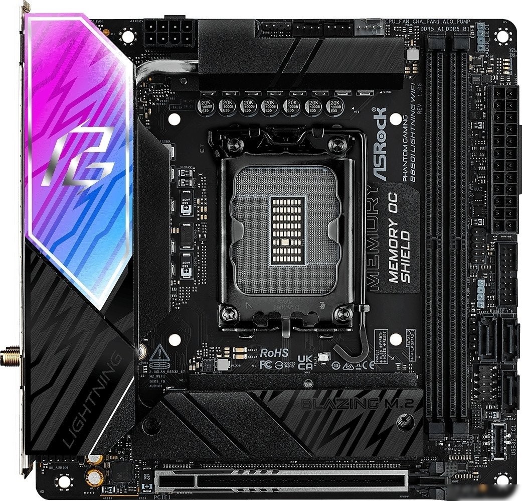 Материнская плата ASRock B860I Lightning WiFi