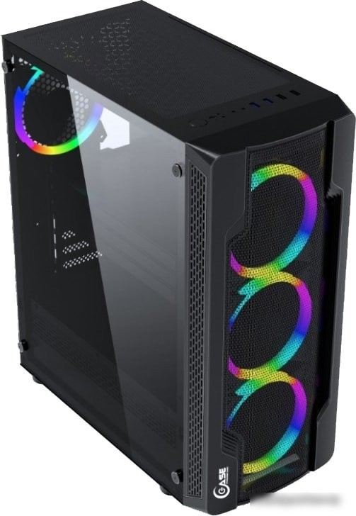 Корпус Powercase Mistral X4 Mesh LED