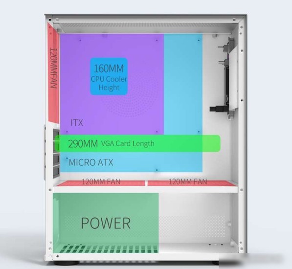 Корпус ACD Coffre 501 MH-SI1GOA-0000