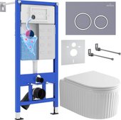 Унитаз подвесной Roxen StounFix Dual Fresh 968253