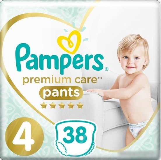 Трусики-подгузники Pampers Premium Care Pants 4 (38 шт)