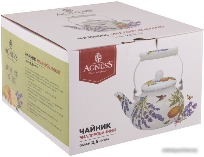Чайник без свистка Agness Provence 934-381
