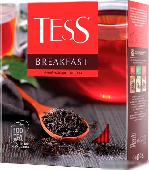 Черный чай Tess Breakfast 100 шт