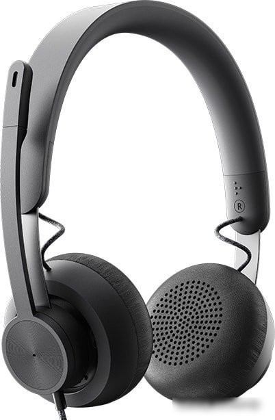 Офисная гарнитура Logitech Zone Wired MS