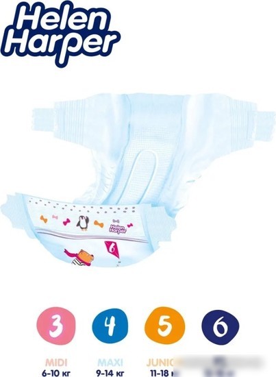 Подгузники Helen Harper Baby XL (40 шт)