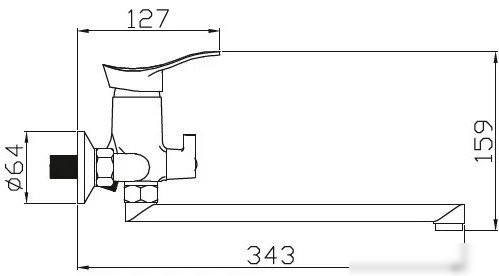 Смеситель Potato P22214