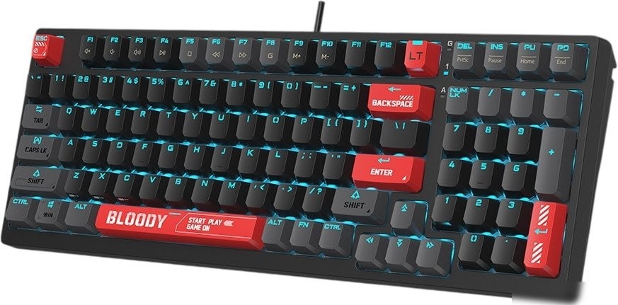 Клавиатура A4Tech Bloody AT98 (черный/красный)