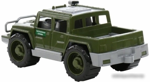 Игрушечный транспорт Полесье Пограничный джип Защитник BY 76229
