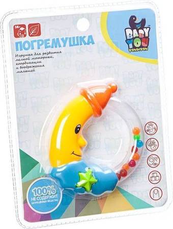 Погремушка Bondibon Месяц ВВ1787