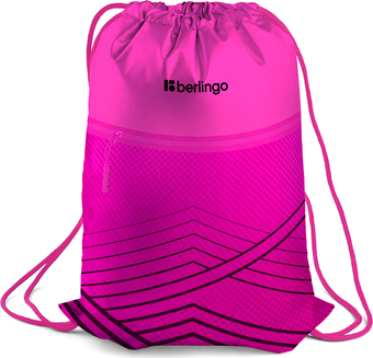Мешок для обуви Berlingo Pink geometry MS230205
