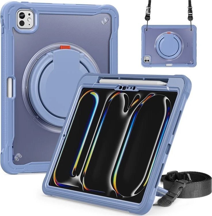 Чехол для планшета G-Case iPad Air 11 2024/Air 2022/2020 6602007285G (лавандово-серый)