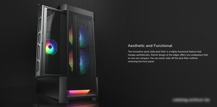 Корпус Cougar Airface RGB CGR-5ZD1W-AIR-RGB