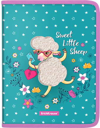 Папка для тетрадей Erich Krause Flower Sheep 54952
