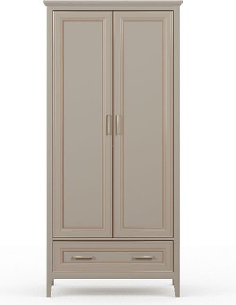 Шкаф распашной Black Red White Classic SZF2D1S/95 (глиняный серый)