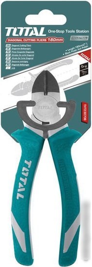 Кусачки боковые (бокорезы) Total THT230606
