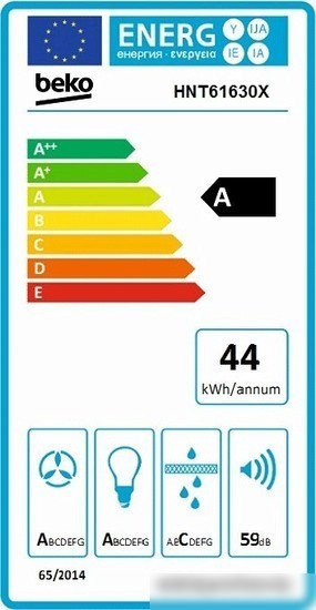 Кухонная вытяжка BEKO HNT61630X