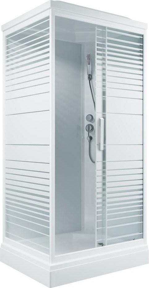 Душевая кабина Triton Квадро 100x80 А Полосы, ДН4