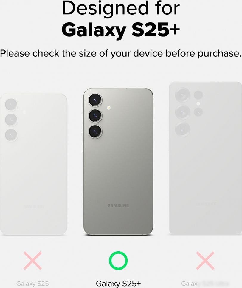 Чехол для телефона Ringke Fusion Magnetic для Galaxy S25 Plus Clear