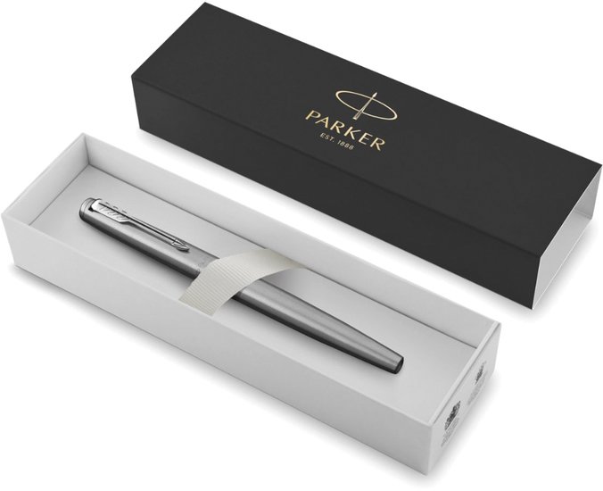 Ручка перьевая Parker Jotter Stainless Steel CT 2030946