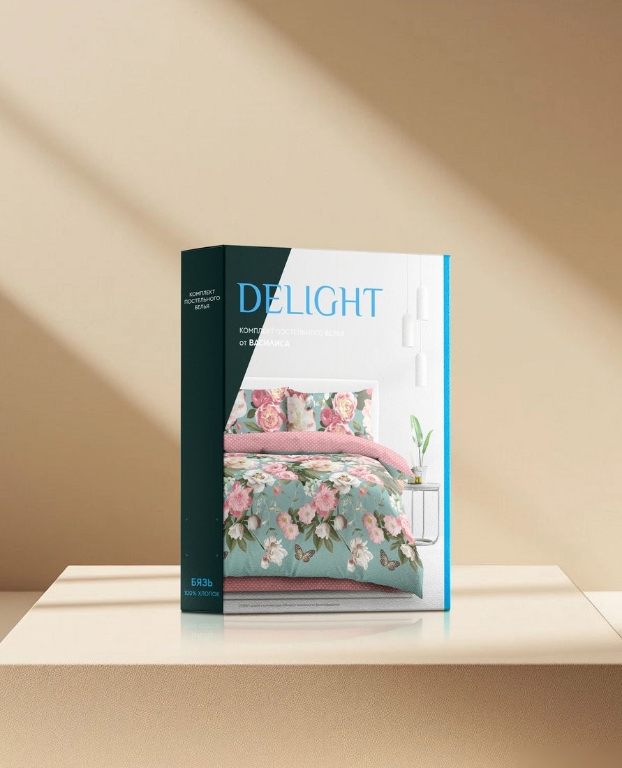 Семейный комплект постельного белья Василиса Delight сем 70x70 20427/1