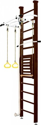 Детский спортивный комплекс Kampfer Helena Maxi Ceiling (3 м, шоколадный/белый)